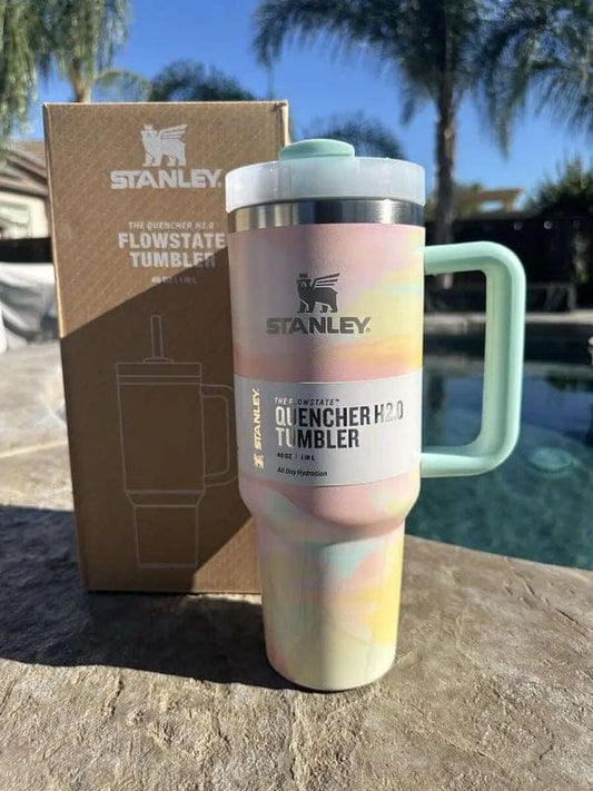 Royal Spectrum Stainless Steel Tumbler, Luxury Prism Stainless Tumbler, Royal Rainbow Insulated Tumbler