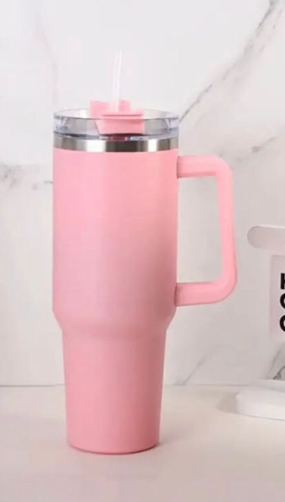 Classic Insulated Tumbler with Handle & Lid, Travel Tumbler – Hot & Cold Drink Cup