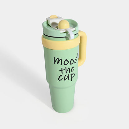 Mood The Cup – Stylish Tumbler with Handle & Lid"